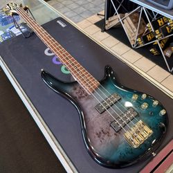 Ibanez SR400EPBDX Tropical Seafloor Burst Electric Bass NEW!