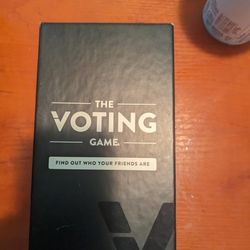 The Voting Game Card Game