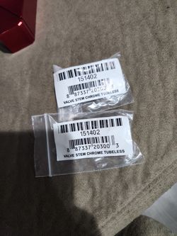 Valve Stem Chrome Tubeless