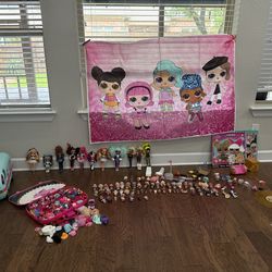 HUGE LOL Surprise Collection! 4-in-1 Glamper, 69 Dolls + Massive Accessory Lot