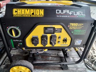Generador Dual Fuel 7850 W