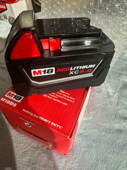 Milwaukee battery 6.0
