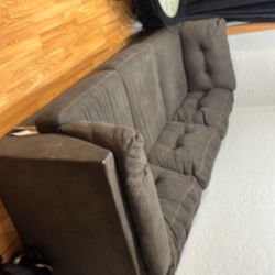 Charcoal Grey Couch