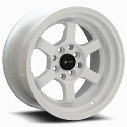 Vors TR7 White Wheels Rims