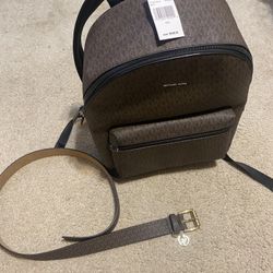 Brand New Mk Belt And Bag 
