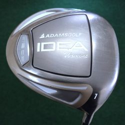 Adams IDEA A12 OS Women's 1 Driver Graphite Ultra-Lite Ladies Flex Right Handed Golf Club (Needs New Grip)