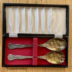 Antique  serving spoons