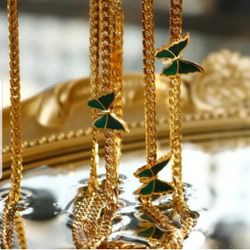 Cute Chocker Butterfly Necklace 