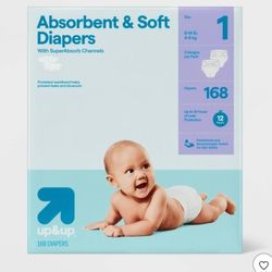 Diapers Up Size 1