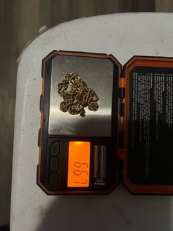 Solid gold 10k rope chain
