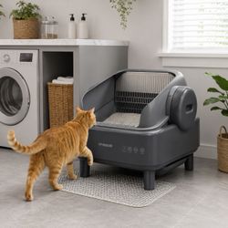 Oneisall Automatic Self-Cleaning Cat Litter Box – $89.99