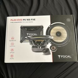 Focal Flax PS 165 FXE component speakers OBO