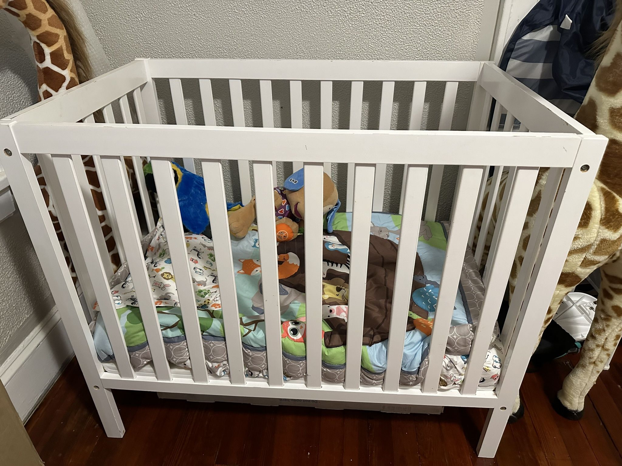 4 In 1 Crib White