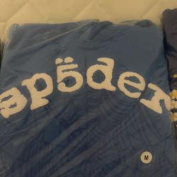 TC blue spider hoodie