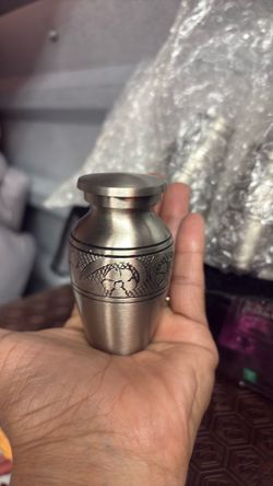 Real silver Small urns