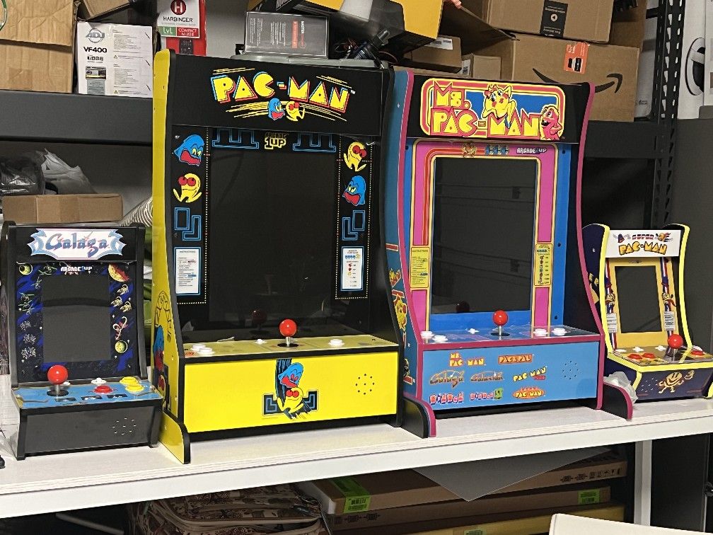 Lot Of arcade1up Partycades 4 Player 2 Player Single Player, Stock Or Modded
