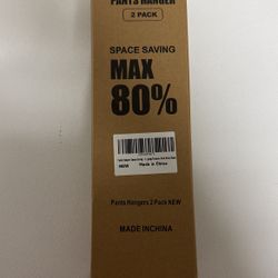Pants Hangers Space Saving - 2 Pack