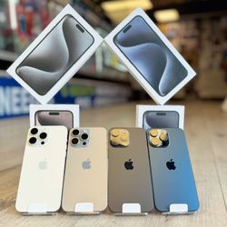 iPhone 15 Pro Max (Take It Home In Payments/ llévalo a casa en pagos