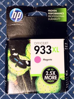 New Hp Officejet Genuine 933 XL Ink Cartridge Magenta
