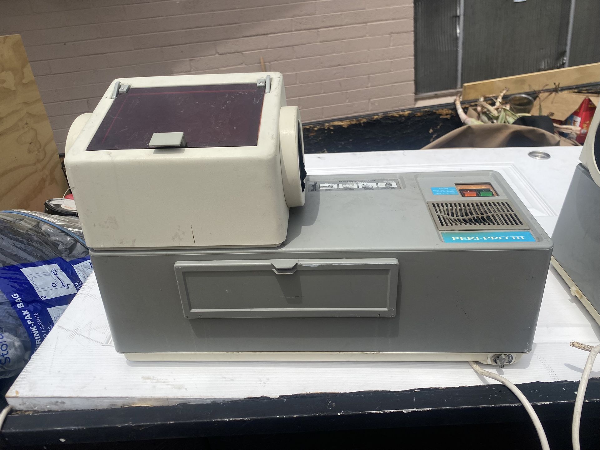 Two Peri Pro III Dental X-Ray Film Processors