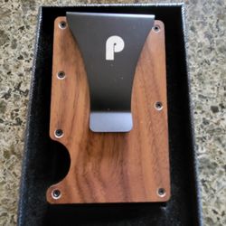 Mens Wood Wallet