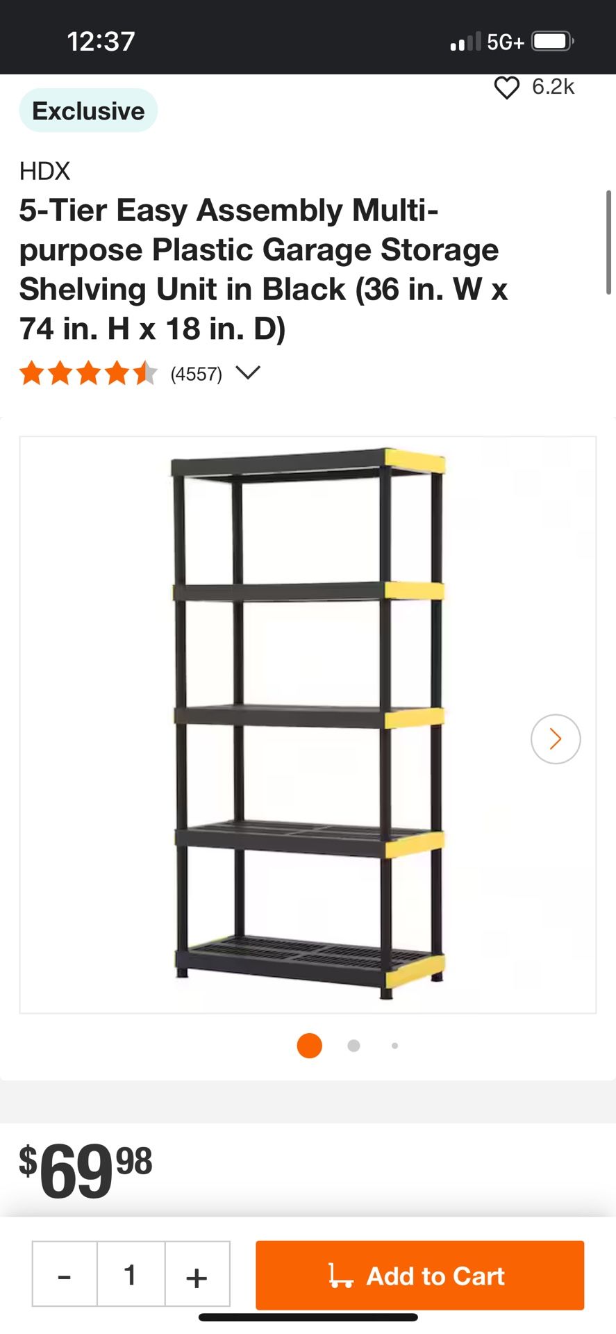 5 Tier Shelf