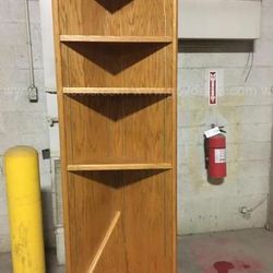 8ft Tall Corner Cabinet / Shelf