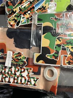 Army Themed Party Supplies