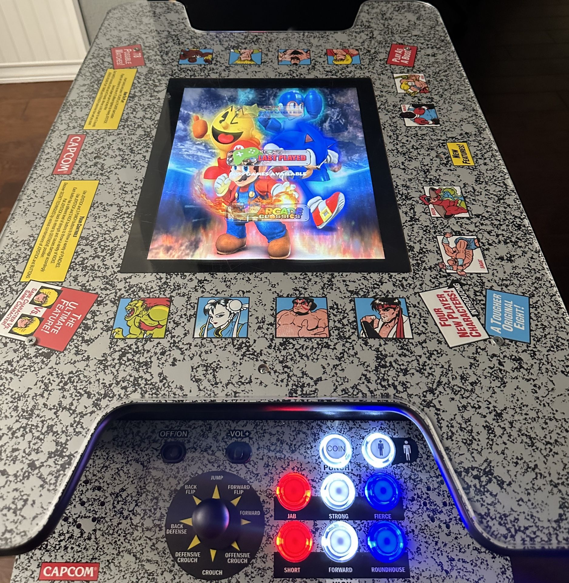 🕹️STREET FIGHTER II Cocktail Arcade 1UP (9,562 Games!)🕹️FREE DELIVERY and SETUP included within San Antonio! 🚚