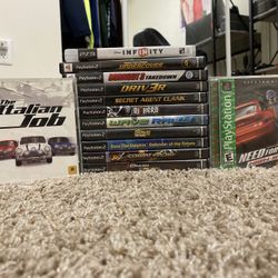 12 Ps2 Games NEGOTIATION AVAILABLE 