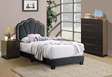 Twin Size Bed frame Mattress Included. New in a box
