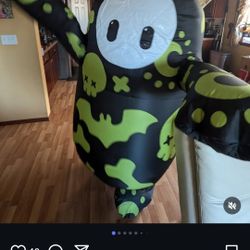Fall Guy Halloween inflatable Costume 