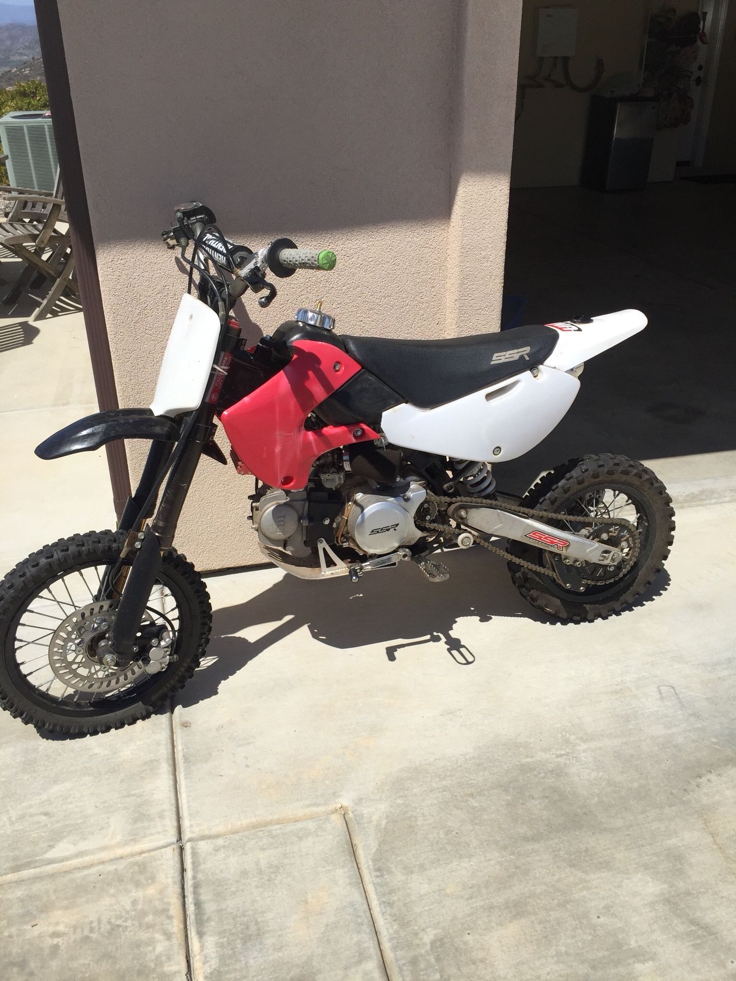 Ssr 140 tx pit bike
