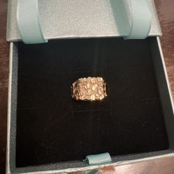 10k Nugget Ring