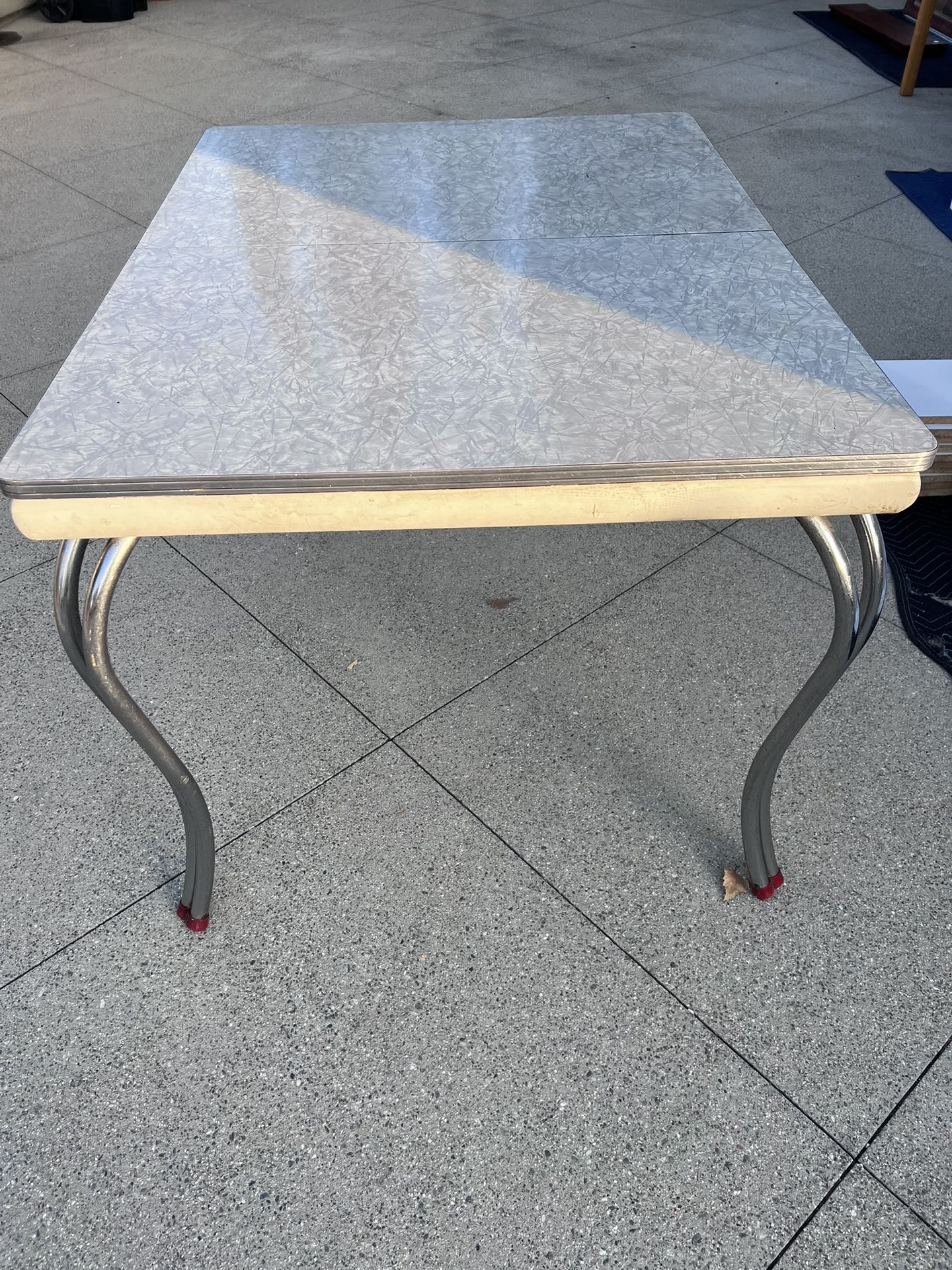 Antique  Vintage 1950s Retro Diner Table