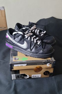 Dunk Low Off White Lot 50 of 50 Size 13M