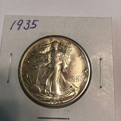High Grade 1935 Walking Half