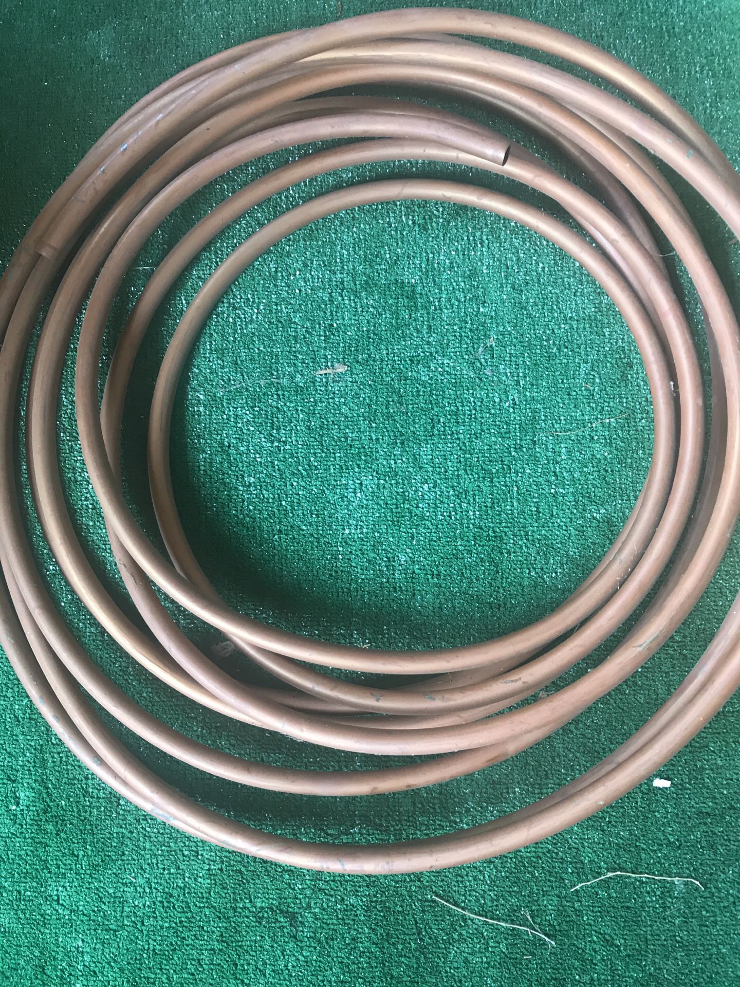 Flex copper pipe material