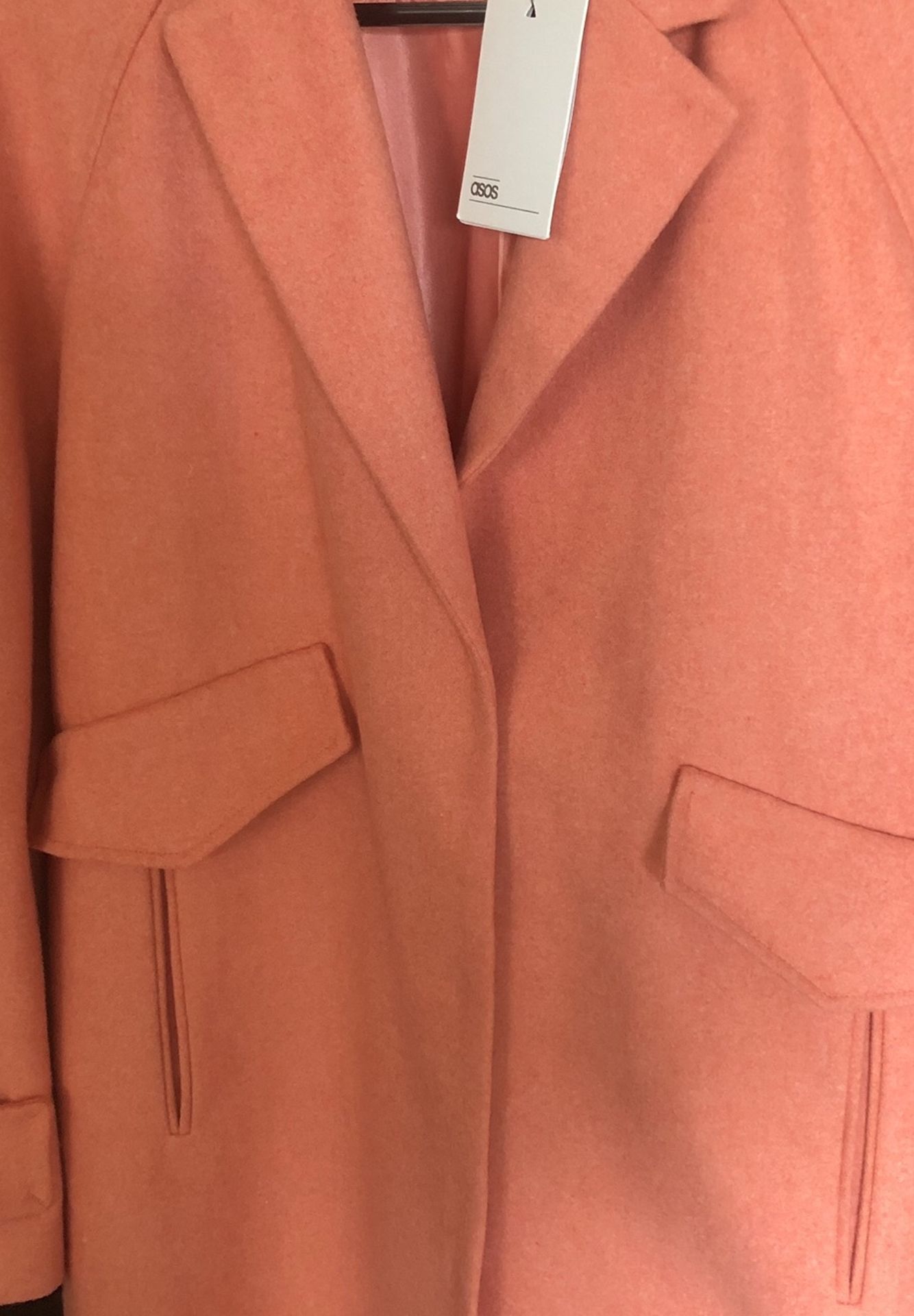 Peach Coat Clothing