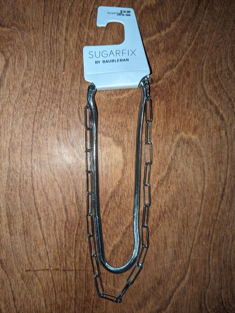 Silver Sugarfix By Baublebar Necklace
