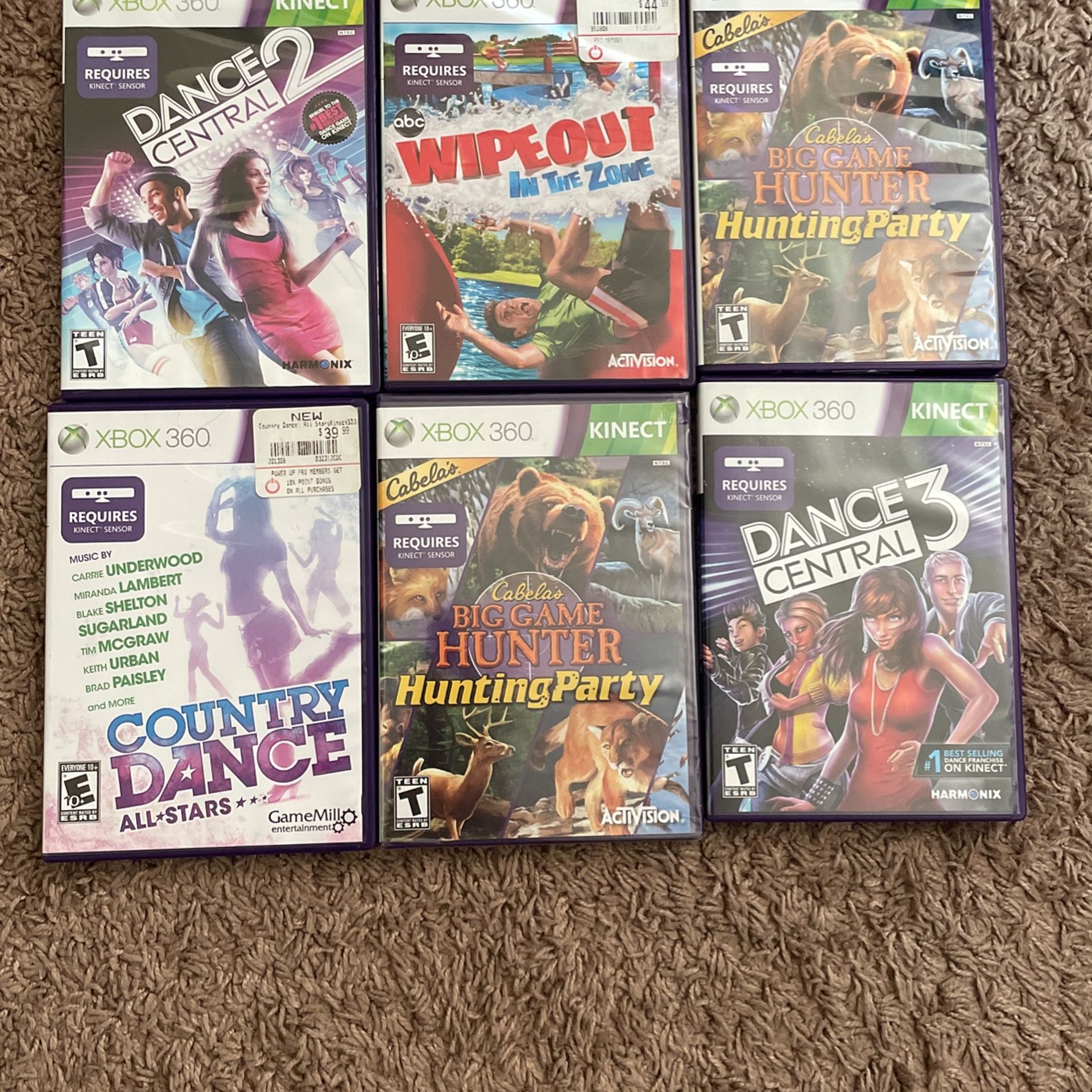 Xbox 360 Kinect Games