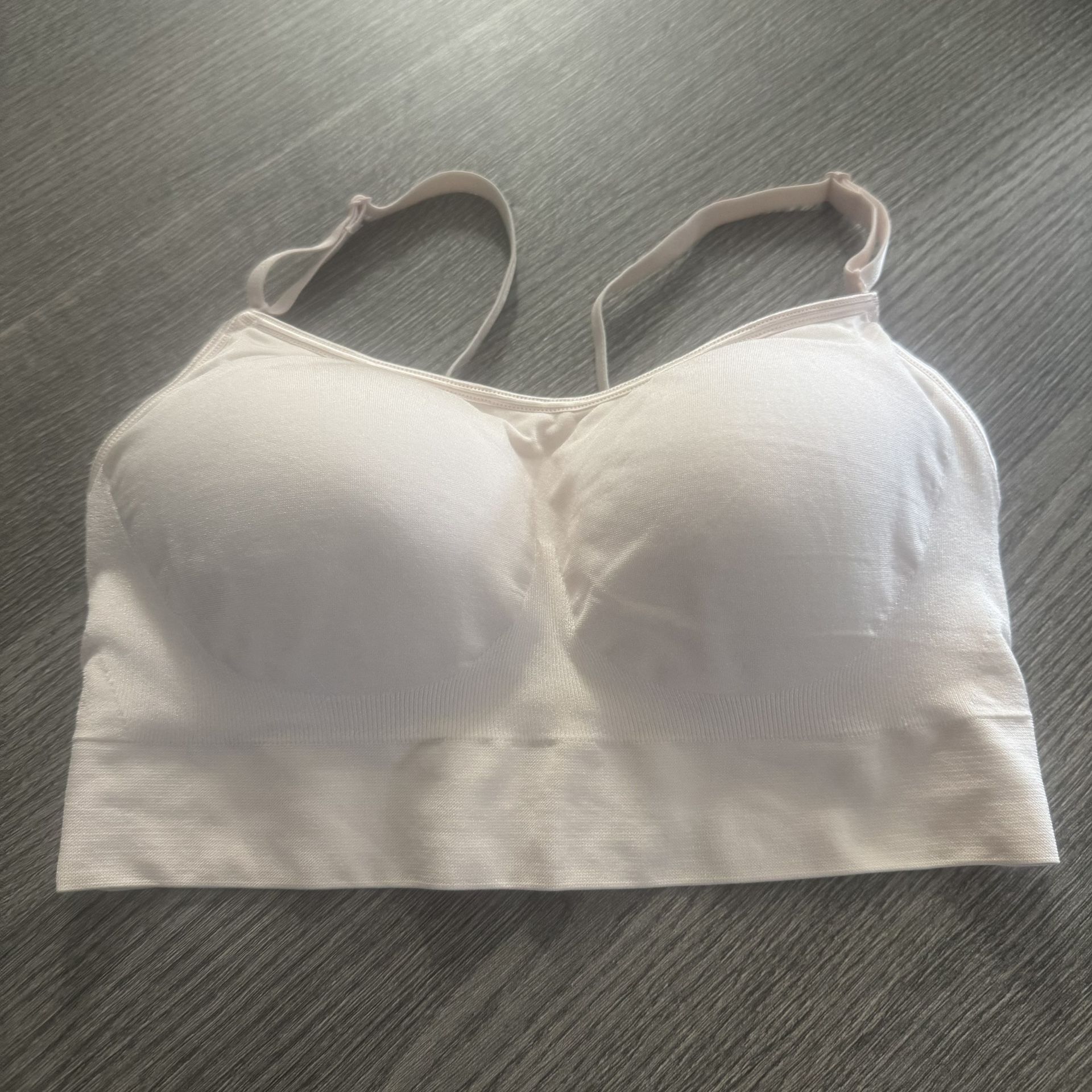Warner’s Bra Easy Does It Dig-Free Pastel Pink Wireless Convertible RM0911A Sz L