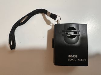 Personal Protection Alarm (Sound When Safety Pin Is Removed) 9V Battery