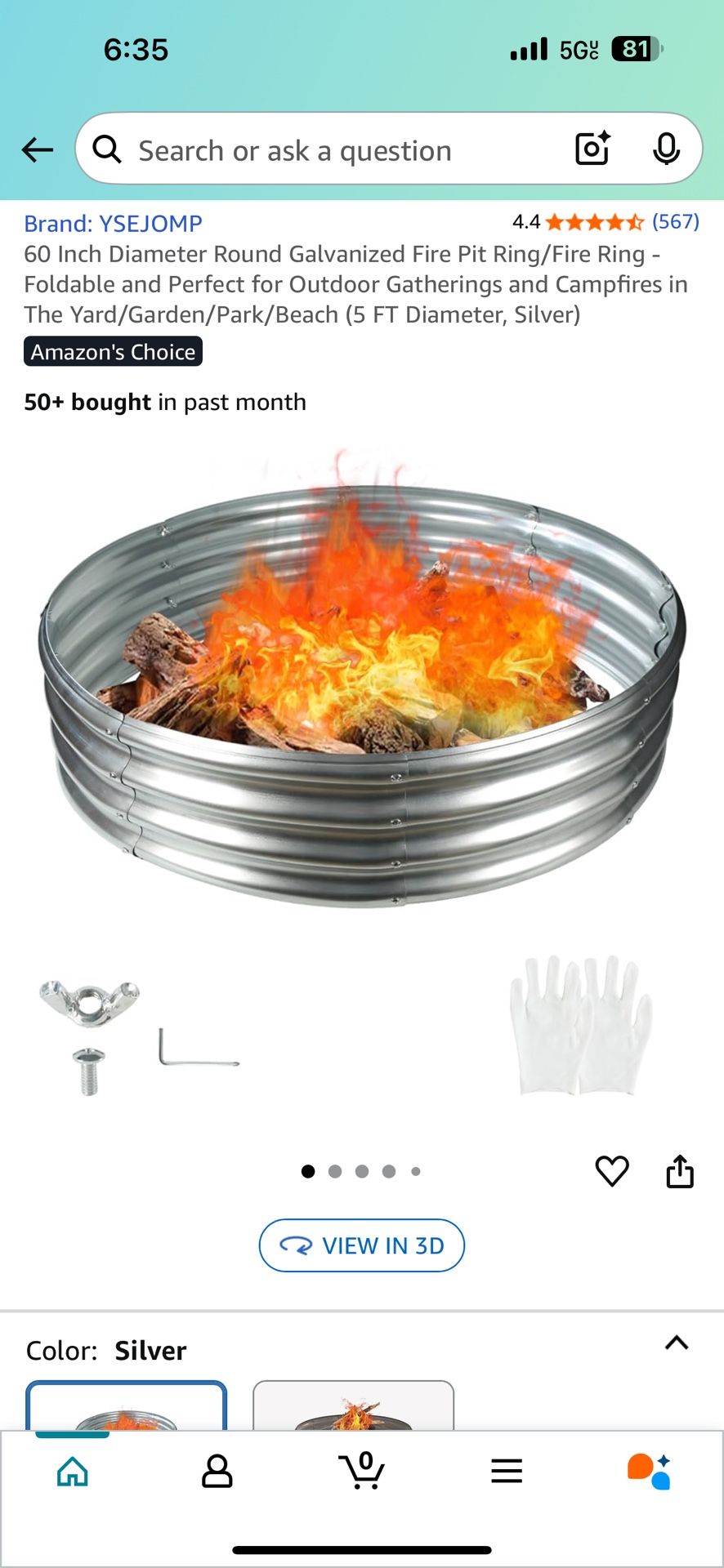 Fire Pit Ring 
