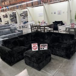Black Sectional 