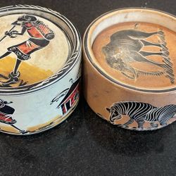 Handmade African Coasters