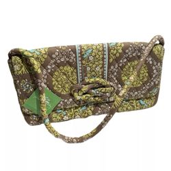 Vera Bradley Sittin' In A Tree Knot Just A Clutch Shoulder Purse Retired Bag NWT