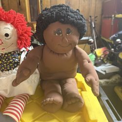 Black Cabbage Patch doll