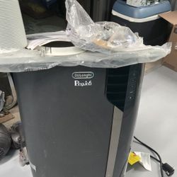 Air Conditioner
Portable Air Conditioner 
Delonghi Pinguino
Model PAC EX370LN-6AL

 3-in-1 Portable Air Conditioner  dehumidifying and fan modes. wash