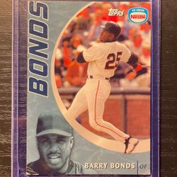 2001 Topps Barry Bonds Baseball Card #1 